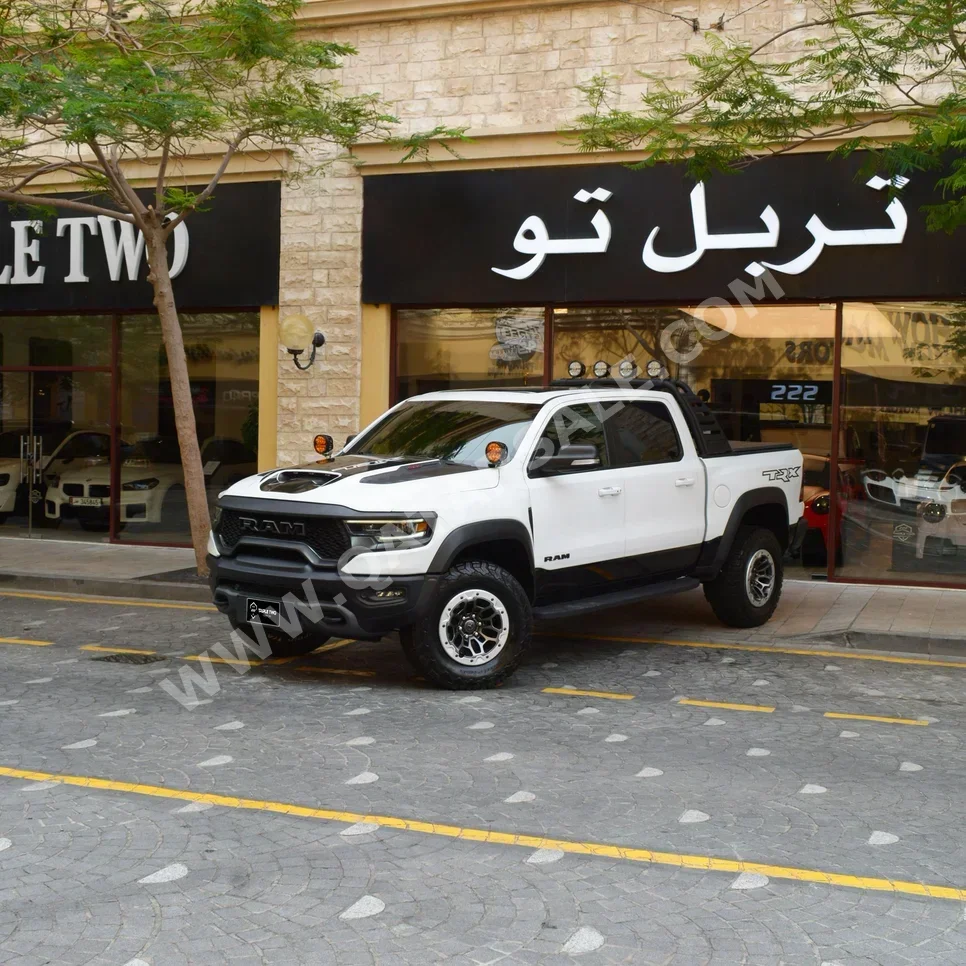 Dodge Ram TRX 2021 Automatic 68,100 Km 8 Cylinder Four Wheel Drive (4WD) Pick Up White