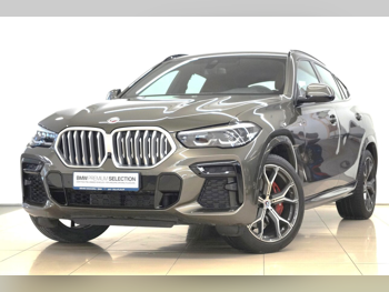 BMW X-Series X6 40i 2023 Automatic 42,700 Km 6 Cylinder All Wheel Drive (AWD) SUV Gray With Warranty