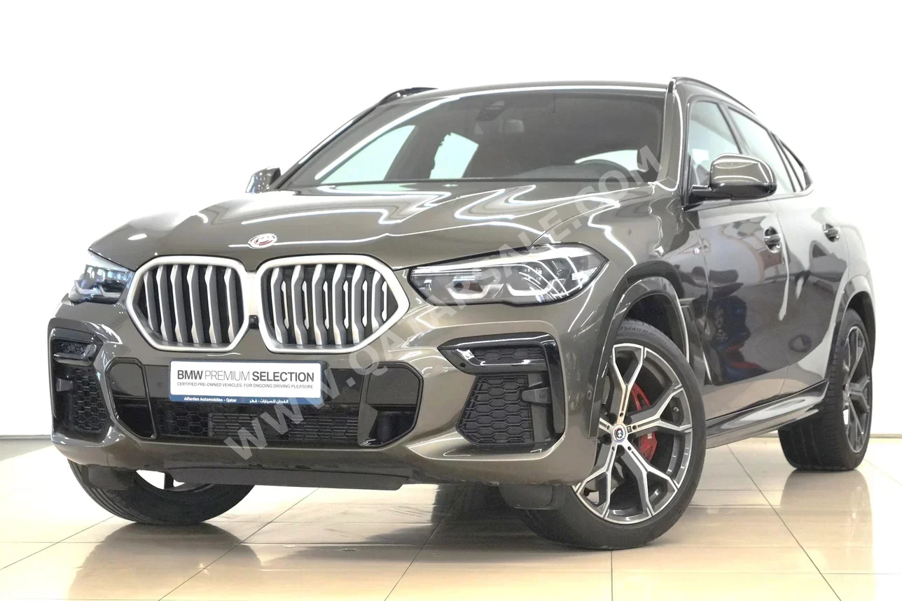 BMW X-Series X6 40i 2023 Automatic 42,700 Km 6 Cylinder All Wheel Drive (AWD) SUV Gray With Warranty