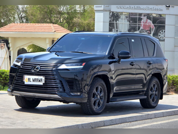 Lexus  LX  600 Overtrail  2025  Automatic  34,000 Km  6 Cylinder  Four Wheel Drive (4WD)  SUV  Black  With Warranty