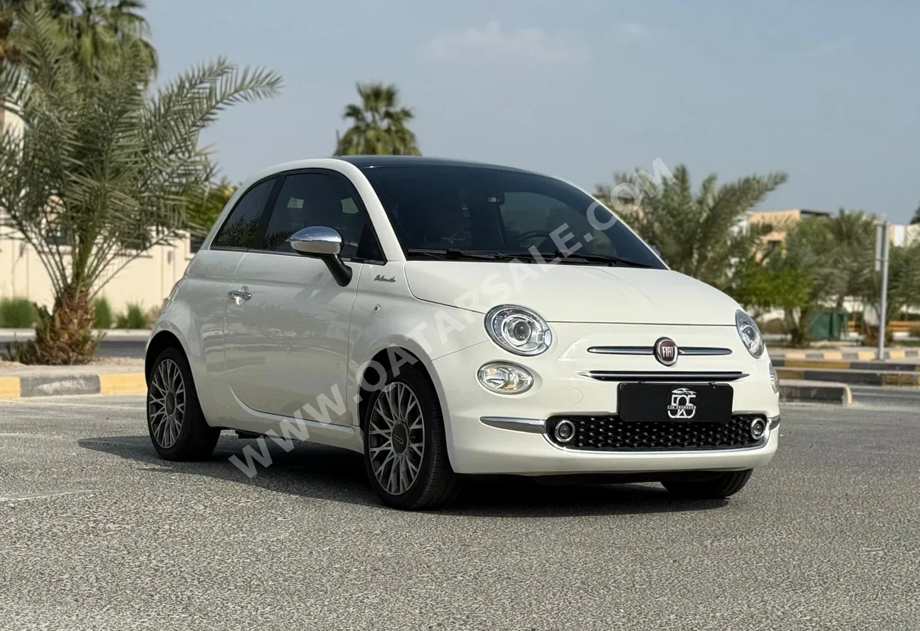 Fiat 500 2023 Automatic 33,000 Km 4 Cylinder Front Wheel Drive (FWD) Hatchback White With Warranty