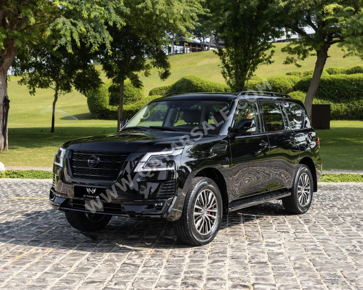 نيسان باترول بلاتنيوم 2020 اوتوماتيك 36,000 كم 8 سلندر دفع رباعي اس يو في أسود