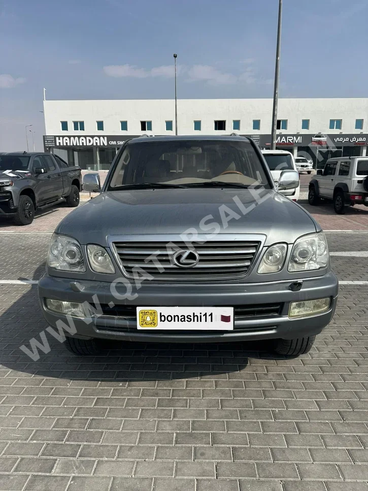 Lexus LX 470 2003 Automatic 218,000 Km 8 Cylinder Four Wheel Drive (4WD) SUV Silver