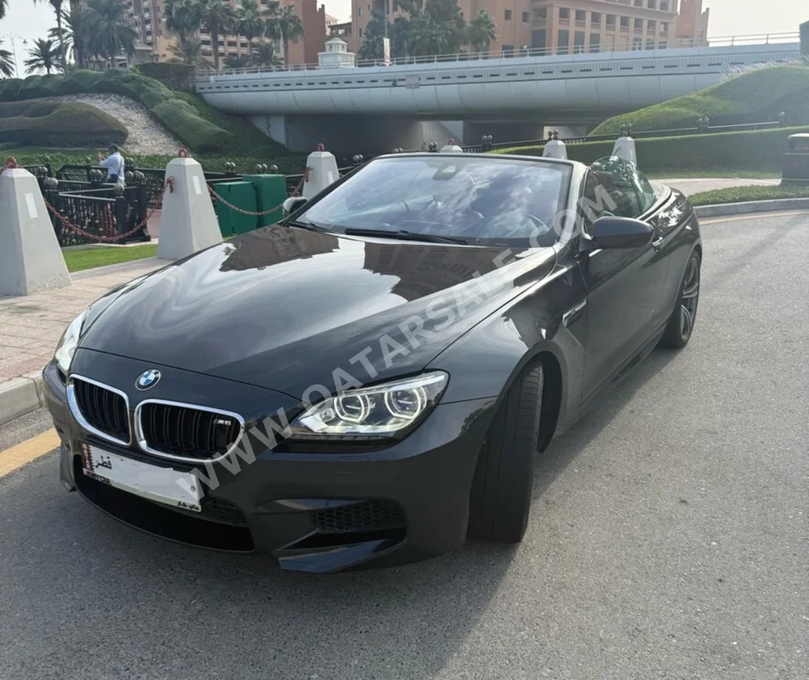 BMW M-Series 6 2015 Automatic 11,300 Km 8 Cylinder Rear Wheel Drive (RWD) Convertible Gray