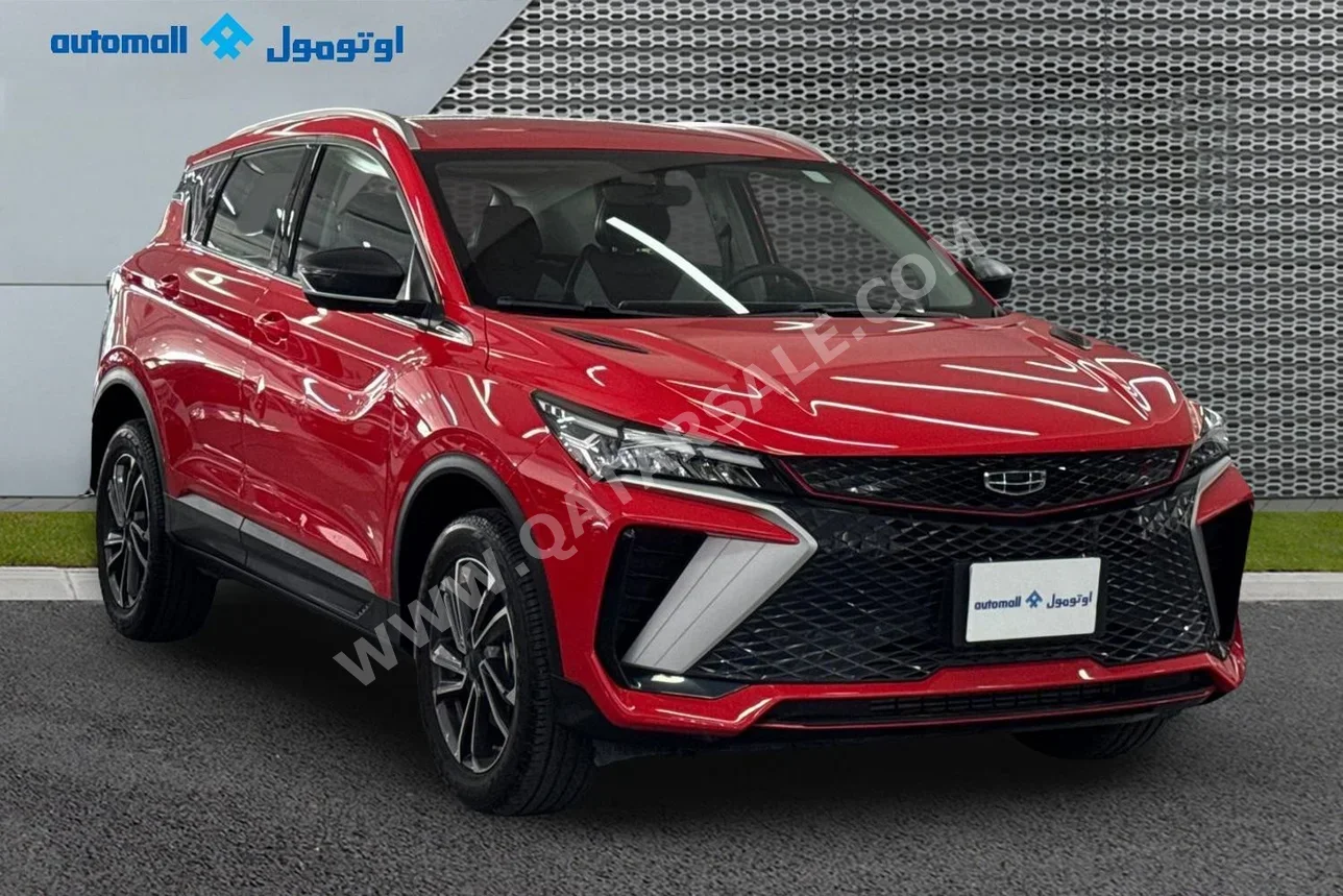 Geely Coolray 2024 Automatic 29,072 Km 4 Cylinder Front Wheel Drive (FWD) SUV Red With Warranty