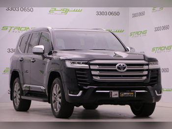 تويوتا  لاند كروزر  في اكس توين توربو  2024  اوتوماتيك  71,000 كم  6 سلندر  دفع رباعي  اس يو في  أسود  تحت الضمان