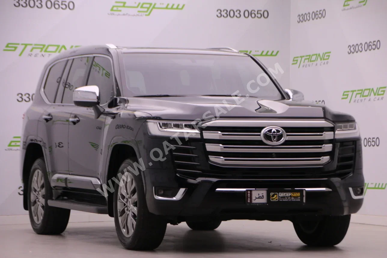Toyota Land Cruiser VX Twin Turbo 2024 Automatic 71,000 Km 6 Cylinder Four Wheel Drive (4WD) SUV Black With Warranty