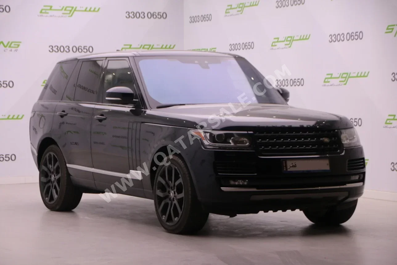 Land Rover Range Rover Vogue 2017 Automatic 99,000 Km 8 Cylinder Four Wheel Drive (4WD) SUV Black