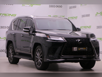 لكزس  ال اكس  600 اف سبورت  2024  اوتوماتيك  46,000 كم  6 سلندر  دفع رباعي  اس يو في  أسود  تحت الضمان