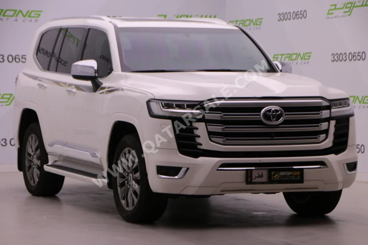 Toyota Land Cruiser VX Twin Turbo 2022 Automatic 73,000 Km 6 Cylinder Four Wheel Drive (4WD) SUV White