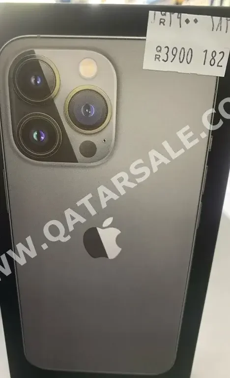 ابل  - ايفون 13  - برو  - غرافيتي  - 128 جيجابايت  - تحت الضمان