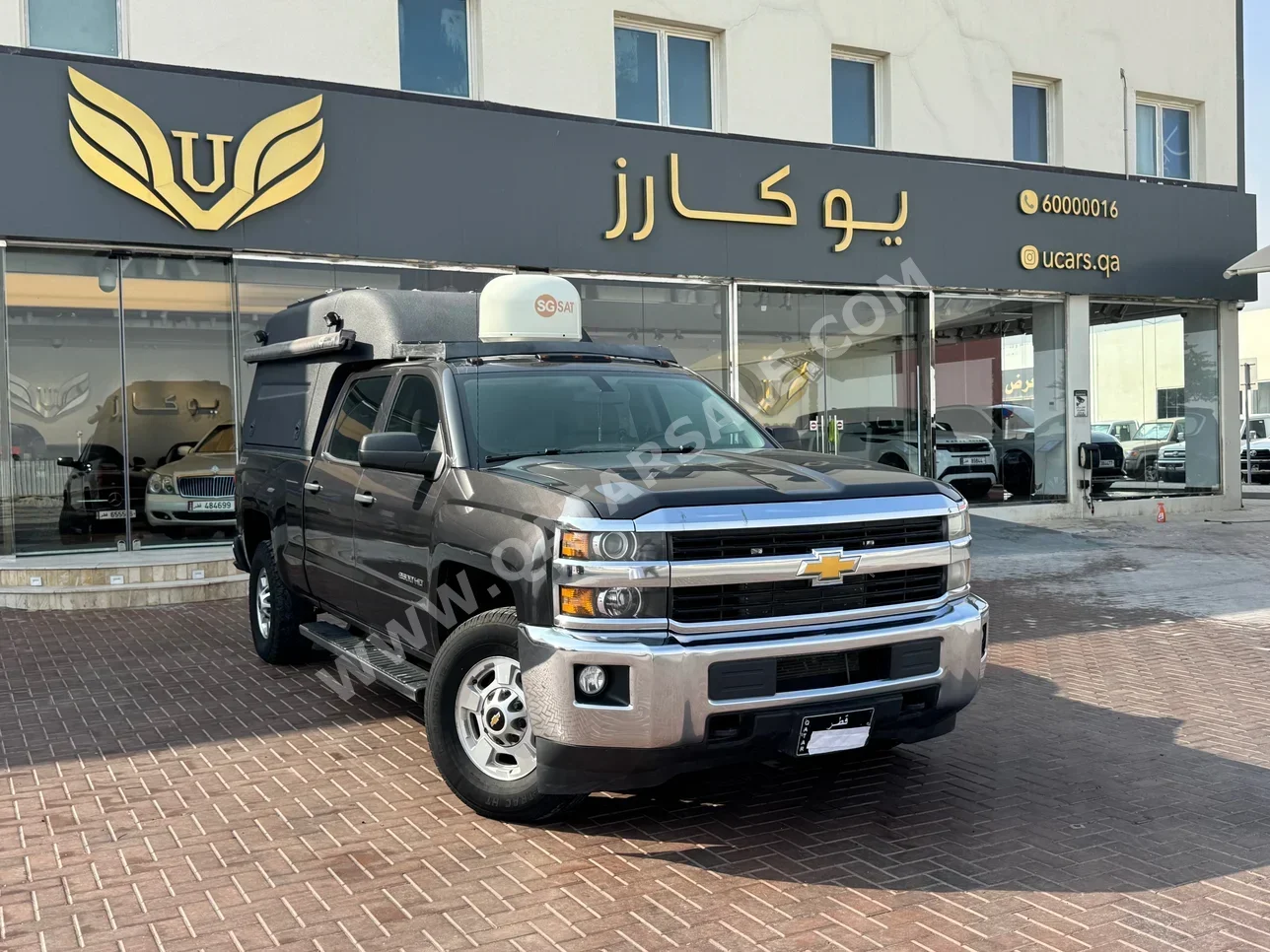 Chevrolet Silverado 2500 HD 2015 Automatic 191,000 Km 8 Cylinder Four Wheel Drive (4WD) Pick Up Gray