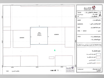 اراضي للبيع  في الدوحة  - الخليج الغربي  -المساحة 1,225 متر مربع