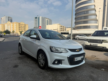 Chevrolet  Aveo  2018  Automatic  56,000 Km  4 Cylinder  Front Wheel Drive (FWD)  Sedan  White