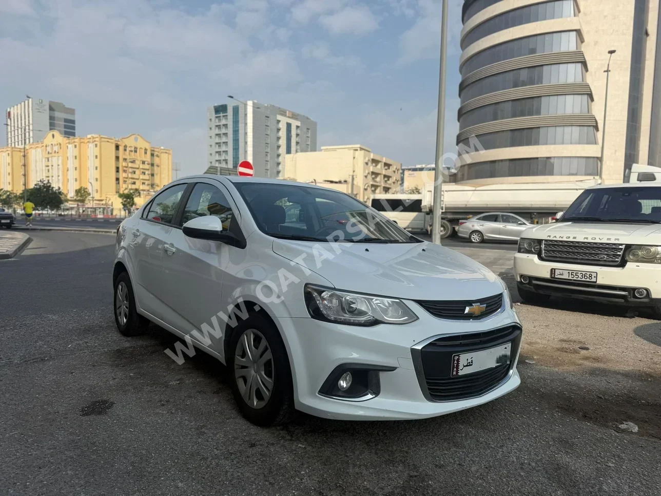 شفروليه افيو 2018 اوتوماتيك 56,000 كم 4 سلندر سحب امامي سيدان أبيض