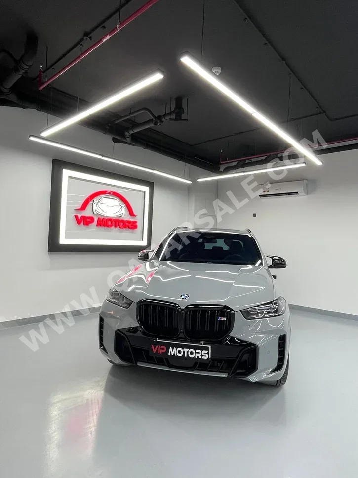 BMW X-Series X5 2024 Automatic 46,000 Km 8 Cylinder Four Wheel Drive (4WD) SUV Gray With Warranty