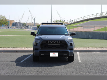 Toyota  Sequoia  TRD Pro  2023  Automatic  1,500 Km  6 Cylinder  Four Wheel Drive (4WD)  SUV  Gray  With Warranty