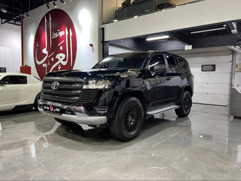 تويوتا  لاند كروزر  جي اكس  2024  اوتوماتيك  83,000 كم  6 سلندر  دفع رباعي  اس يو في  أسود  تحت الضمان