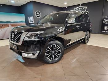 نيسان  باترول  بلاتنيوم  2024  اوتوماتيك  45,000 كم  8 سلندر  دفع رباعي  اس يو في  أسود  تحت الضمان