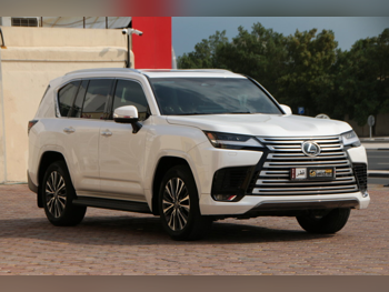 Lexus LX 600 Luxury 2025 Automatic 22,000 Km 6 Cylinder Four Wheel Drive (4WD) SUV White With Warranty