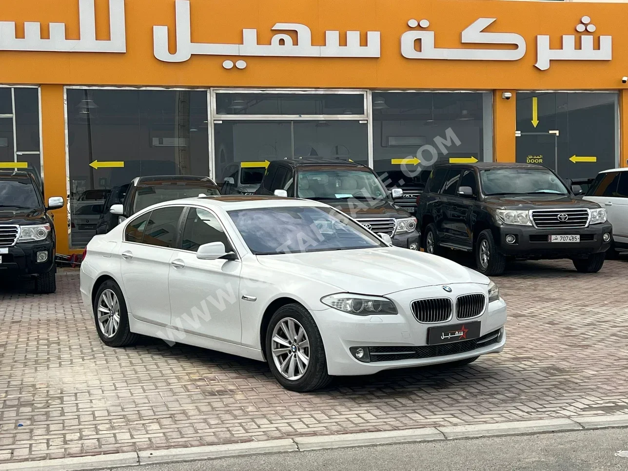 BMW 5-Series 520i 2013 Automatic 99,000 Km 6 Cylinder Rear Wheel Drive (RWD) Sedan White