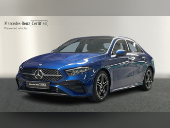 مرسيدس - بنز  ايه - كلاس  200  2025  اوتوماتيك  11,000 كم  4 سلندر  سحب امامي  سيدان  ازرق  تحت الضمان