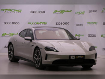 Porsche Taycan 2025 Automatic 3,500 Km 0 Cylinder Rear Wheel Drive (RWD) Sedan Gray With Warranty