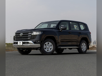 تويوتا  لاند كروزر جي اكس  6 سلندر  إس يو في 4 في 4  أسود  2025