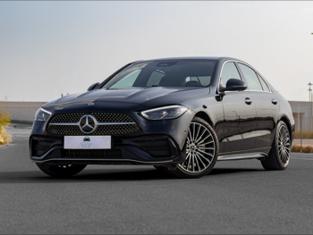 Mercedes-Benz  C200  4 Cylinder  Sedan  Black  2025