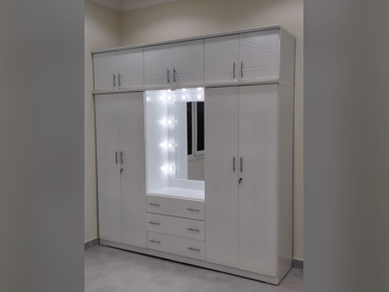 Wardrobes & Dressers - Doha Furniture - Wardrobes - White
