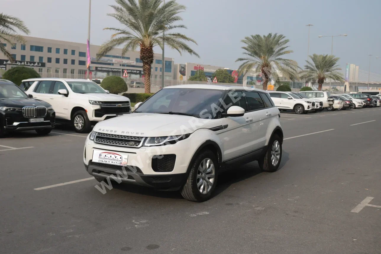 Land Rover Evoque Dynamic 2018 Automatic 48,000 Km 4 Cylinder Four Wheel Drive (4WD) SUV White