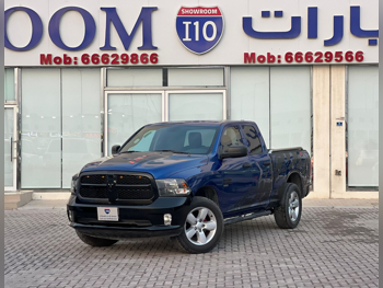 دودج رام 1500 2019 اوتوماتيك 101,000 كم 8 سلندر دفع رباعي بيكب ازرق