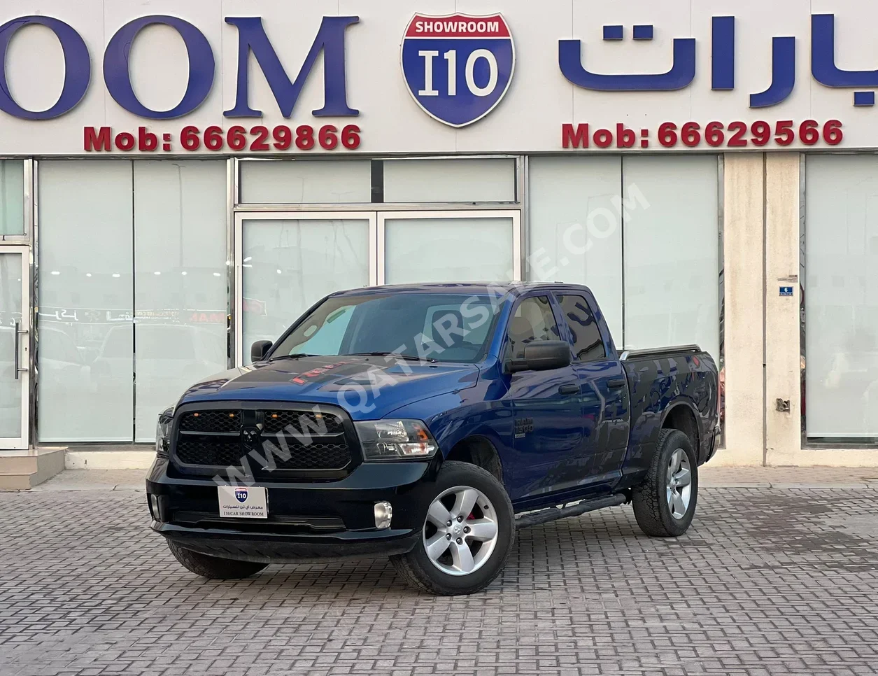 Dodge Ram 1500 2019 Automatic 101,000 Km 8 Cylinder Four Wheel Drive (4WD) Pick Up Blue
