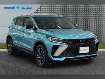 Geely  Coolray  2024  Automatic  27,813 Km  4 Cylinder  Front Wheel Drive (FWD)  SUV  Blue  With Warranty