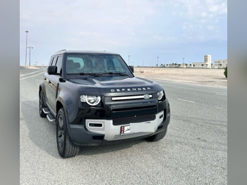 لاند روفر ديفيندر 110 اس 2024 اوتوماتيك 37,000 كم 4 سلندر دفع رباعي اس يو في أسود تحت الضمان