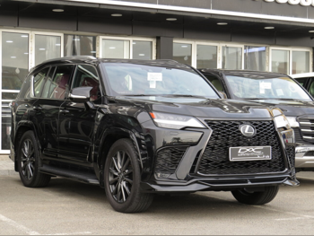 Lexus  LX  600 F Sport  2024  Automatic  25,000 Km  6 Cylinder  Four Wheel Drive (4WD)  SUV  Black  With Warranty