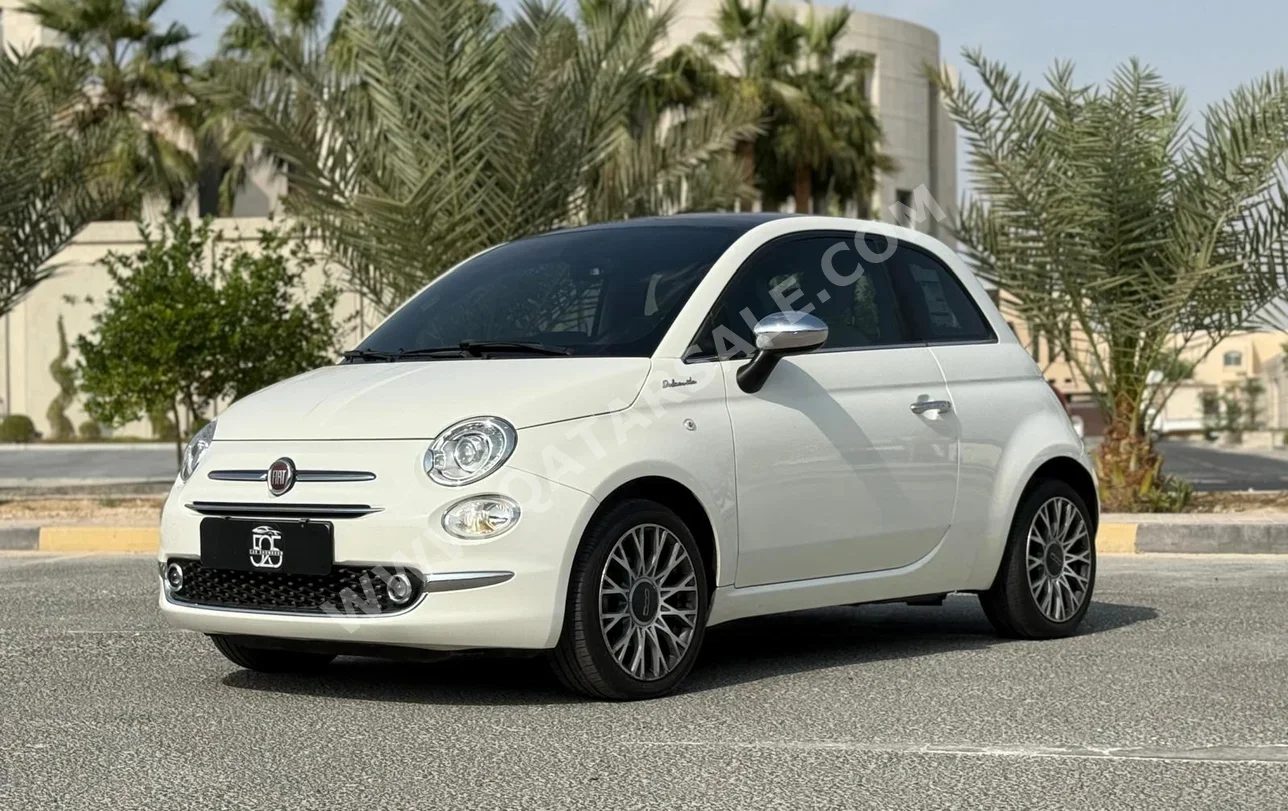 Fiat 500 2023 Automatic 33,000 Km 4 Cylinder Front Wheel Drive (FWD) Hatchback White With Warranty