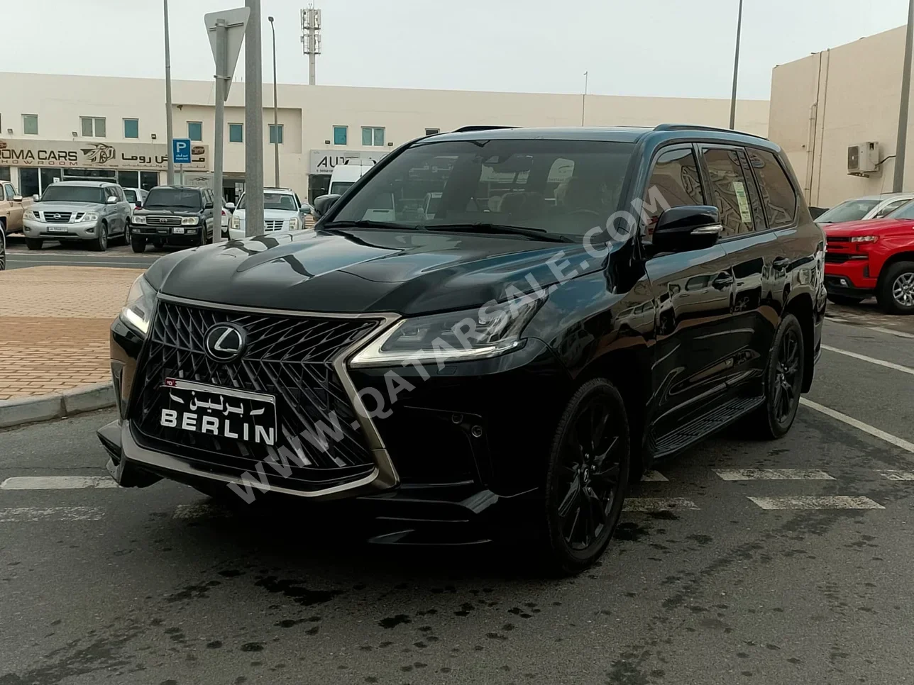 Lexus LX 570 2020 Automatic 181,000 Km 8 Cylinder Four Wheel Drive (4WD) SUV Black