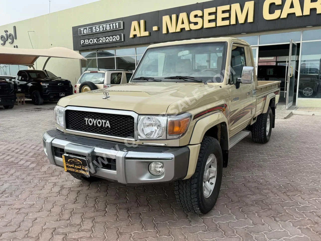 Toyota Land Cruiser LX 2022 Manual 112,000 Km 6 Cylinder Four Wheel Drive (4WD) Pick Up Beige