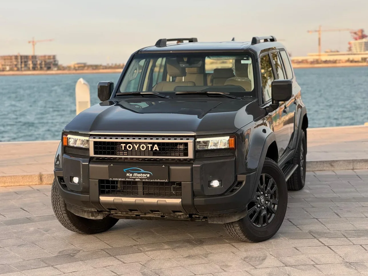 Toyota Prado 2024 Automatic 8,000 Km 6 Cylinder Four Wheel Drive (4WD) SUV Black With Warranty