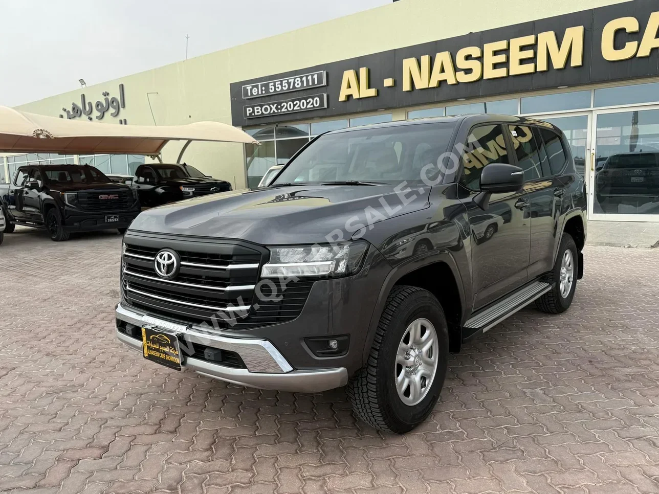 Toyota  Land Cruiser  GX  2025  Automatic  1,500 Km  6 Cylinder  Four Wheel Drive (4WD)  SUV  Gray  With Warranty