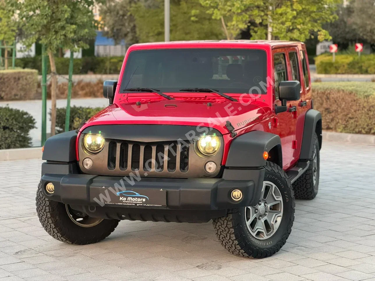 Jeep  Wrangler  Rubicon  2016  Automatic  75,000 Km  6 Cylinder  Four Wheel Drive (4WD)  SUV  Red