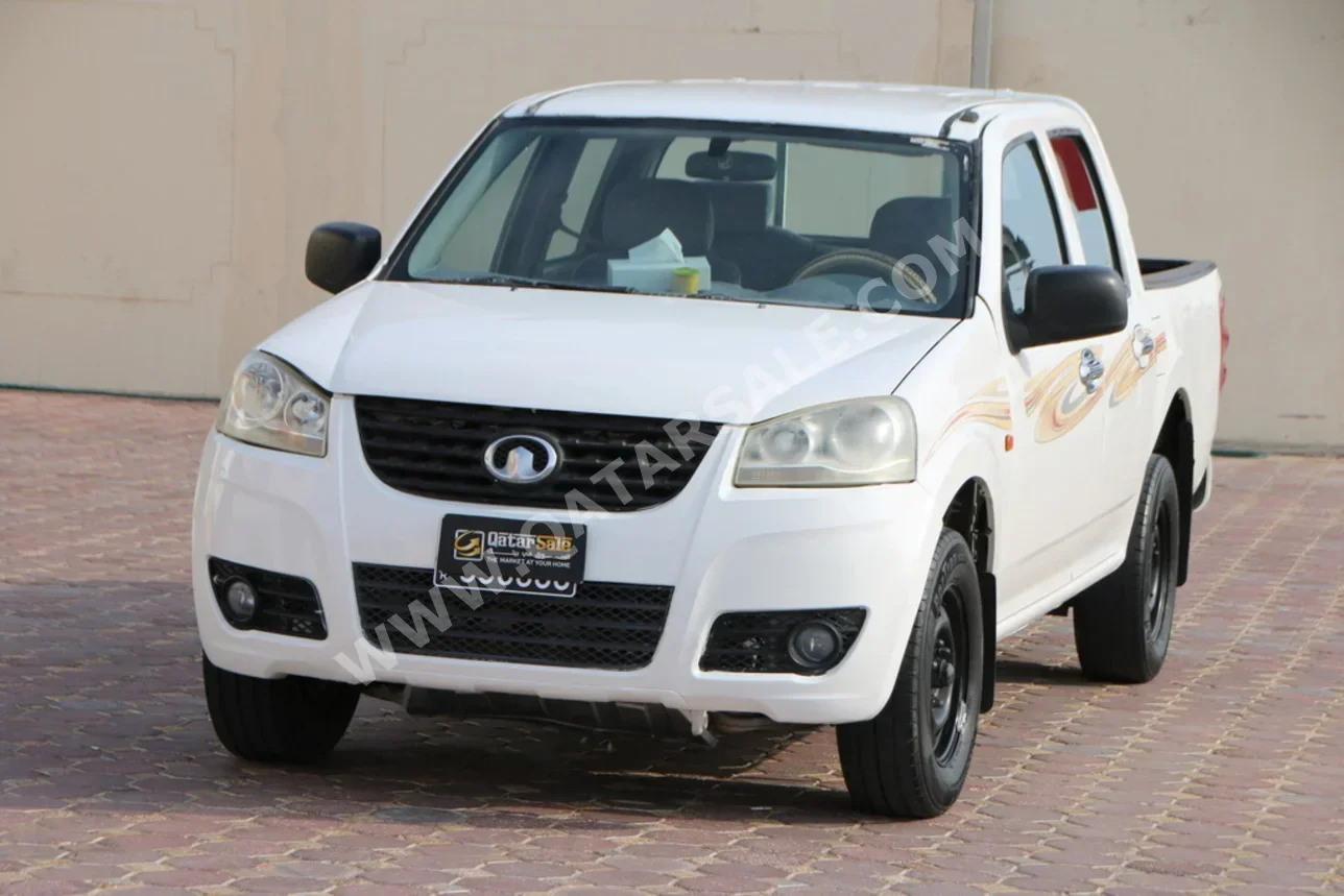 Great Wall Pickup 2014 Manual 183,000 Km 4 Cylinder Rear Wheel Drive (RWD) Pick Up White