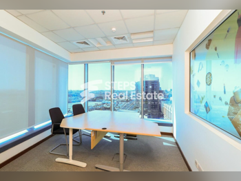 مكاتب تجارية - مفروشة بالكامل - الدوحة - السد