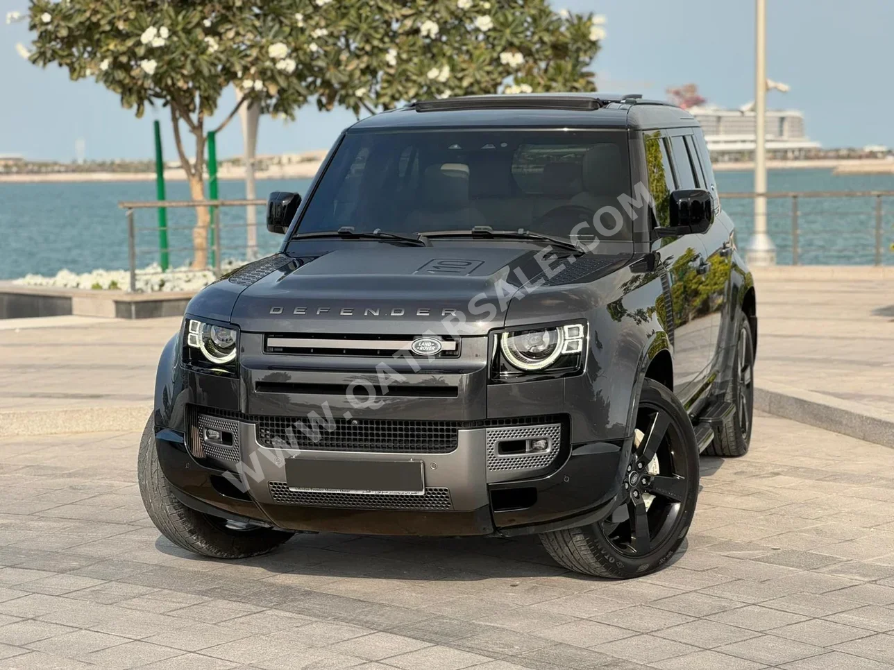 Land Rover Defender 110 HSE 2023 Automatic 49,000 Km 6 Cylinder Four Wheel Drive (4WD) SUV Carpathian grey With Warranty