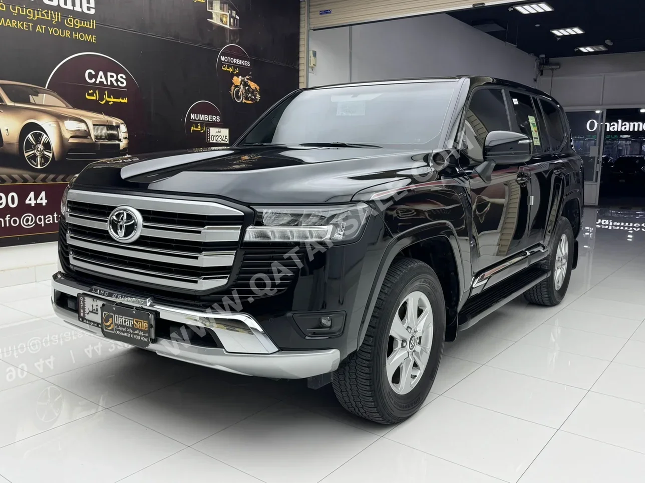 تويوتا لاند كروزر جي اكس 2025 اوتوماتيك 25,000 كم 6 سلندر دفع رباعي اس يو في أسود تحت الضمان