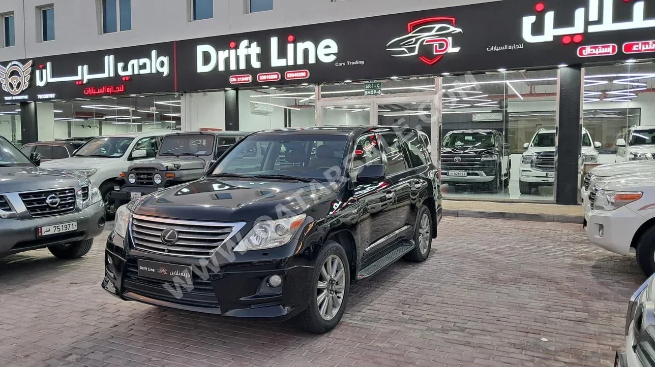 Lexus LX 570 2011 Automatic 223,000 Km 8 Cylinder Four Wheel Drive (4WD) SUV Black