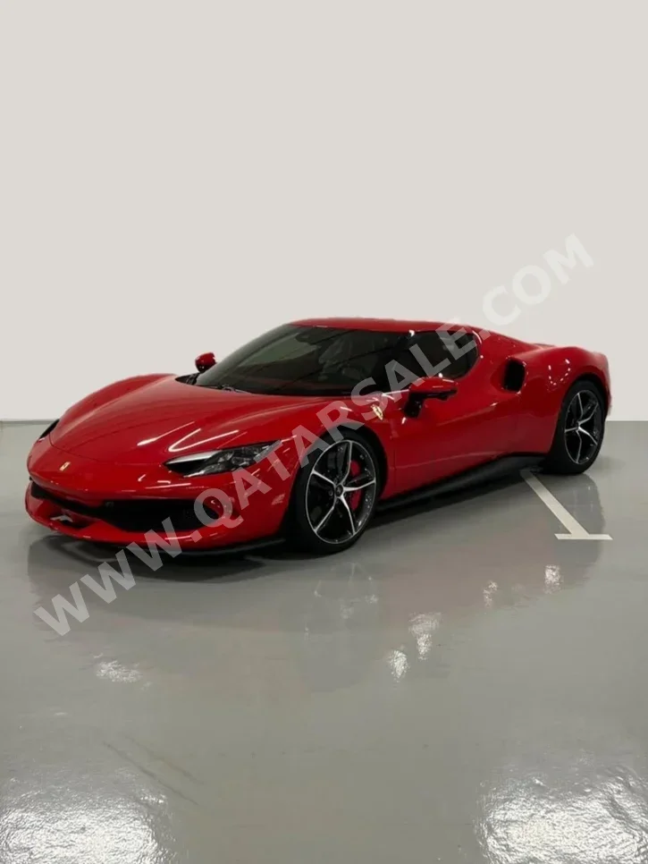 Ferrari 296 GTB 2024 F-1 5,000 Km 6 Cylinder Four Wheel Drive (4WD) Coupe / Sport Red With Warranty