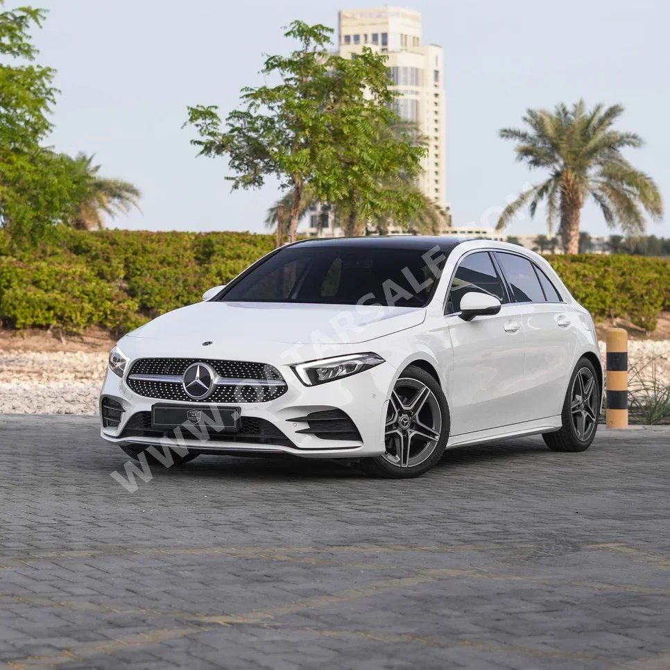 Mercedes-Benz A-Class 250 AMG 2022 Automatic 28,000 Km 4 Cylinder All Wheel Drive (AWD) Hatchback White With Warranty