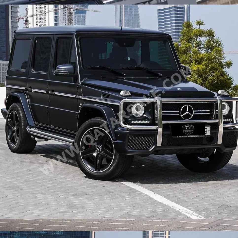 Mercedes-Benz G-Class 63 AMG 2014 Automatic 115,000 Km 8 Cylinder Four Wheel Drive (4WD) SUV Black With Warranty